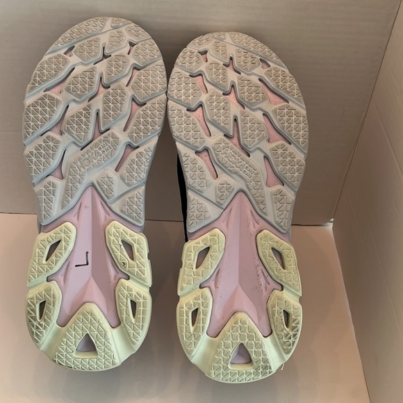 HOKA One Clifton Edge Running Shoe Blue Women’s Size 10 EUC - Picture 5 of 5